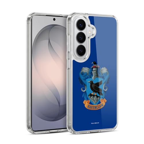 Image of Head Case Designs Officially Licensed Harry Potter Ravenclaw Crest Chamber Of Secrets I Gel Case [Military Grade Protection] Compatible With Samsung Galaxy S26 Plus