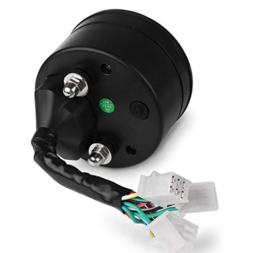 Romacci 12000RPM 6 Gear Universal Motorcycle LCD Digital 199km / h Velocímetro Retroiluminação Odôme