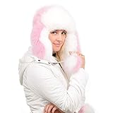 Elegante und warme Pelzmütze aus hochwertigem echtem Fuchsfell