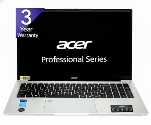 Acer Professional 15 Laptop 13th Gen i7-1355U 16GB RAM,512GB SSD, Win11 Pro