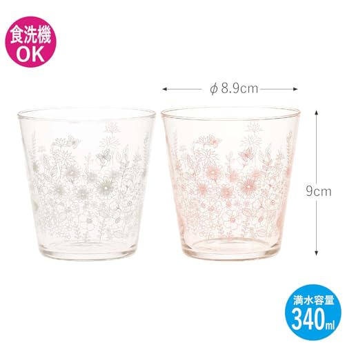 東洋佐々木ガラス ガーデンタイム ペアタンブラー G106-T333