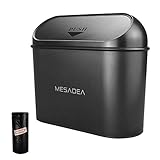 Car Trash Can with Lid, Vehicle Trash Bin Car Dustbin Garbage Organizer Holder, Portable Hanging Mini Wastebasket Bin Trash Container for Auto Cars, Home, Office(15 PCS)