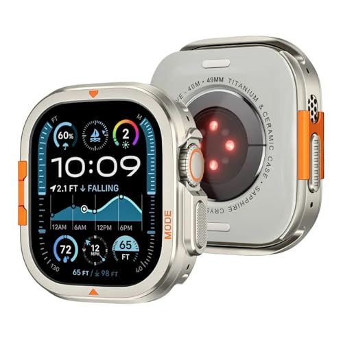 Coque Apple Watch Ultra 2 49 mm anti-rayure bouclier métallique
