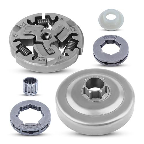 Kit de tambor de embrague 0,325 con 7 dientes que optimiza la tracción en motosierra 357XP 2