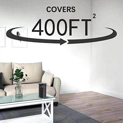 Scentcares Waterless Diffusers For Essential Oils,Nebulizing Diffuser With Battery Operated,No Water & Portable & Smart & Cordless Design,With Nebulizer For Cold Mist,Aromatherapy Diffuser-Black #TOP4