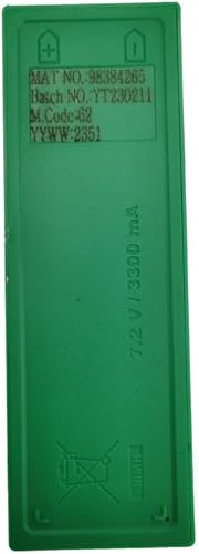 Miniatura 3 de YICUAA (2 unidades) 7.2V 3300mAh grúa batería de control remoto 98384265 para Scanreco 593/592/590/960