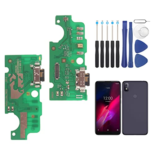 YWLRONG Dock Connector for T-Mobile REVVL 4 5007Z 5007W USB Charging Port Flex Cable Replacement for T-Mobile REVVL 4 5007Z 5007W Type C Charger Dock Board Connector with Tools