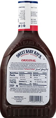 Sweet Baby Ray's Barbecue Sauce (40 oz. bottle, 2 pk.) - 2 pack