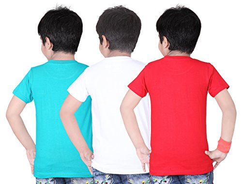 Image of dongli Boys Marvellous T Shirt (Pack of 3)