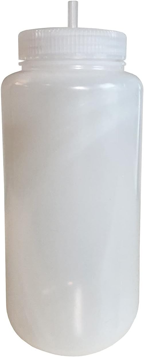 1L Squeeze Bottle w/Tubing and Valve for Task Trainer