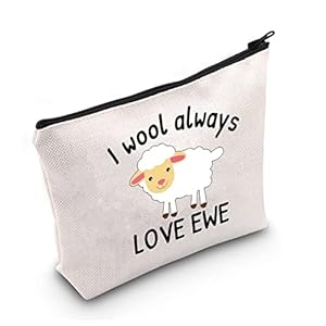 Levlo 01 Schafmotiv Make-up-Tasche
