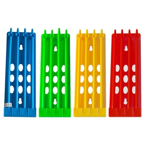 VOSAREA 4pcs Pigeon Ring Stands Poultry Leg Band Racks Pigeon Identify Band Organizer Quail Leg Ring Storage Holder for Pigeons Supplier Accessory