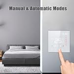 Smart Thermostat, Smart Thermostats for Home Programmable Thermostat for House with Touchscreen for House (Water Heating 3A)