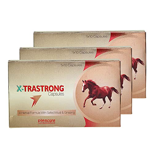 Plenteous Xtraa Strong Capsules for Men | A Herbal Formula For Long Time With Safed Musli & Ginserg | 30 Capsules Plenteous Xtraa Strong Capsules for Men | A Herbal Formula For Long Time With Safed Musli & Ginserg | 30 Capsules
