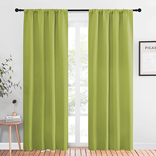 image for NICETOWN Blackout Curtain Panels for Living Room - Thermal Insulated R