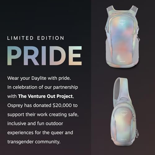Image of Osprey Daylite Pride Commuer Backpack, Rainbow Vibes