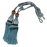 Photo Gallery augustknowu fermatenda per tende, 2 pezzi, grandi fermatenda a sfera con nappa, fermatenda a mano per tende a maglia per tende per casa e ufficio, decorazione per tende (blu) Photo Gallery augustknowu fermatenda per tende, 2 pezzi, grandi fermatenda a sfera con nappa, fermatenda a mano per tende a maglia per tende per casa e ufficio, decorazione per tende (blu)