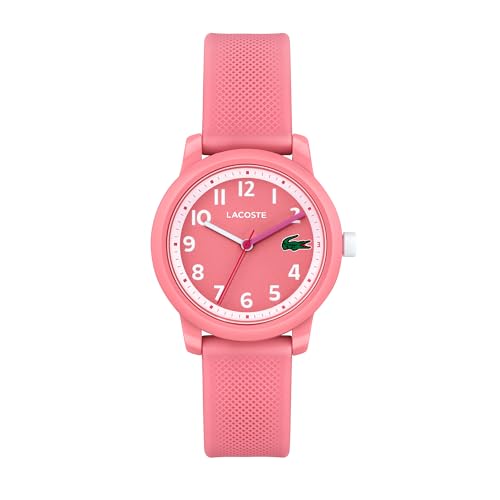 Lacoste Montre Analogique à Quartz pour enfants avec Bracelet en silicone Rose - 2030040