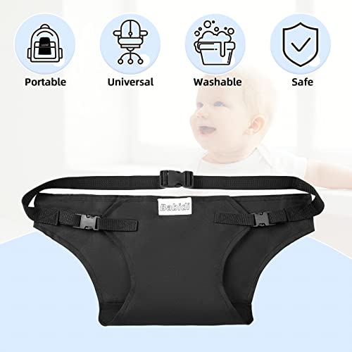 Babidi Baby High Chair Harness With Cover - High Chair Portable Straps For Restaurants, Travel, Home, Shopping - Easy Seat Portable High Chair - Portable Cloth High Chair For Babies #TOP2