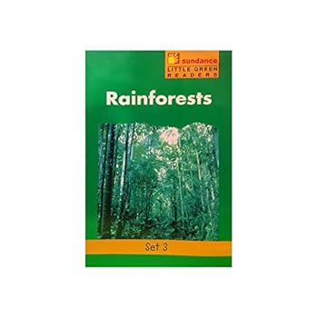 Paperback Rainforests (Little green readers) Book