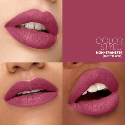 Image of Seven Seas Color Stylo NonTransfer Matte Lipstick | Matte Finish Crayon Lipstick | Waterproof | Long Lasting | Lasts Up to 24 hours(Dusted Rose)