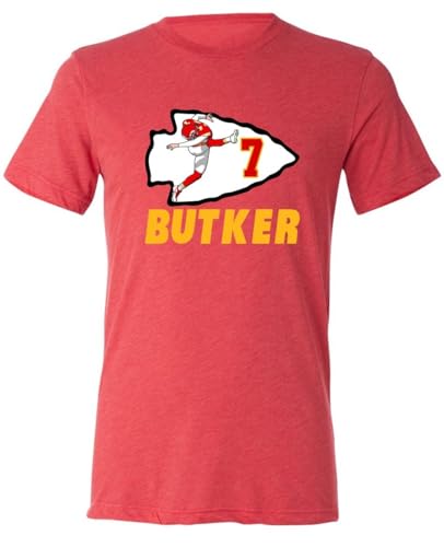 Triblend Harrison Butker 7 Kansas City Logo Shirt T-Shirt