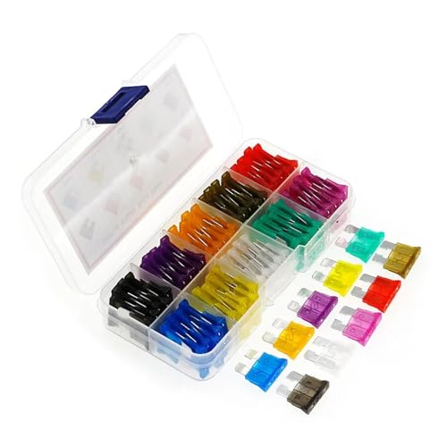 Jeu de fusibles à lame standard 50 pièces pour une protection auto