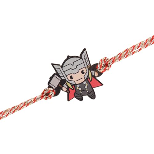 Image of VOYLLA Marvel Thor Heroic Superhero Kids Rakhi|Rakhi For Kids