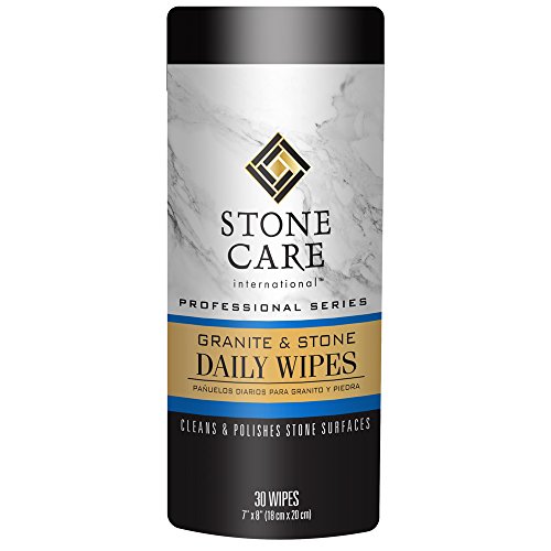 Stone Care International Granite & Stone Daily Wipes, 30 count