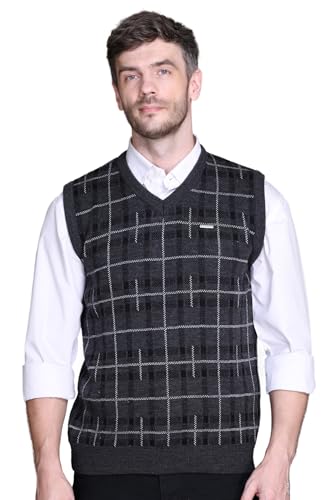 Image of GODFREY Half Sweater for Man Winter Pullover - Sleeveless Men Sweaters