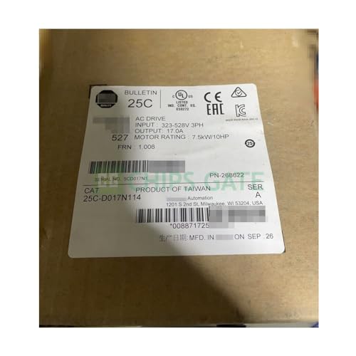 25C-D017N114 7.5kW /10Hp AC New with Box for Ship 25C-D017N114