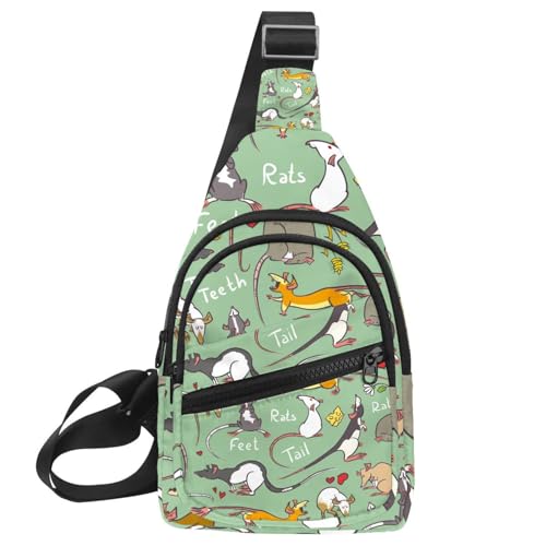 Bolso bandolera impermeable y multicolor de 30x18 cm que protege tus pertenencias en tus viajes
