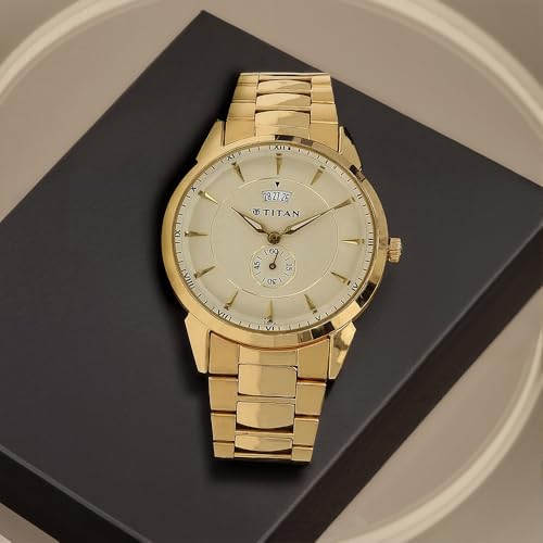 Titan Store Titan Regalia Analog White Dial Men's Watch - Image 3