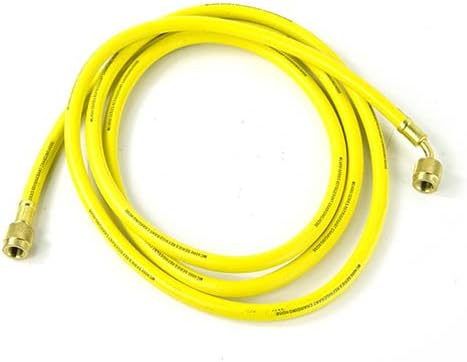 Manguera de Carga Amarilla Estándar Mastercool MSC-41962 96" con Fitting SAE 1/4"