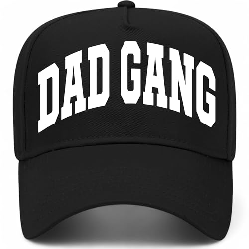 Dad Gang Collegiate Hat (US Alpha One Size Black)