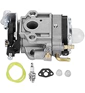 Vergaser-Set, professionelles Ersatz-Set mit Dichtung, Schlauch, Zündkerze.