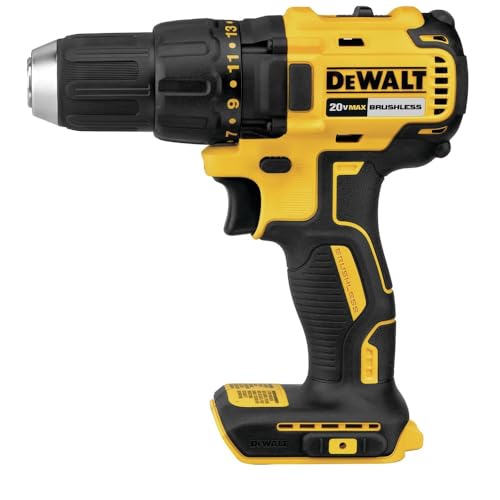 DEWALT 20V MAX* Cordless Drill, 1/2-Inch, Tool Only (DCD777B)