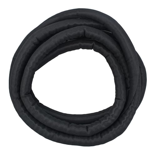 Recoge Cables 3m,Cubre Cables,Protector Cable,Esconder Cables,Organizador Cables,Organizador Cables Escritorio,Cable Organizer,Cierre Automático,Puede ser Cortado,Negro,Ø 16mm