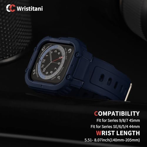 Wristitani 2 Pack for apple watch band with Case 44mm 45mm - image 5