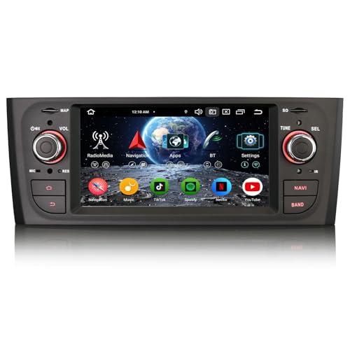✪【1 DIN Autoradio per fiat】Autoradio 1din per Fiat Grande Punto 2005-2009, Fiat Linea 2007-2011.【Dimensioni di installazione】242 mm (larghezza superiore)*90 mm (altezza)*232 mm (larghezza inferiore). 【Nota importante】Se si dispone di Fiat Grande Punto / Linea 2012-2016 con le dimensioni della radio OEM 248 mm (larghezza superiore)*100 mm (altezza)*225 mm (larghezza inferiore), è necessario acquistare l'altro articolo ES6761P-TIT (ASIN: B0DF2MNFM2) nel nostro negozio.