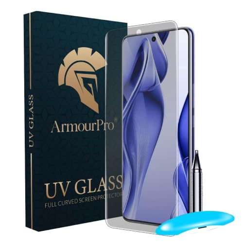 Image of ArmourPro Matte UV Tempered Glass for Vivo V50e and Vivo V50 5G, Curved Screen Protector, Anti-Glare, Edge-to-Edge Coverage, Fingerprint Friendly, Case Friendly | Pack of 1