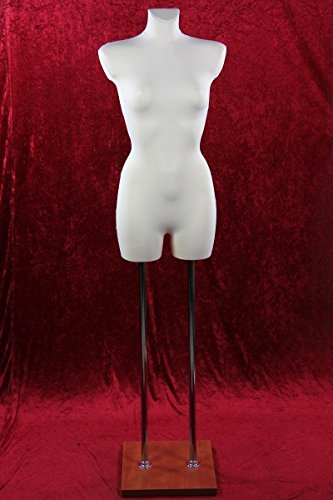 Qubeat Maniquí de Sastre Femenino Beige