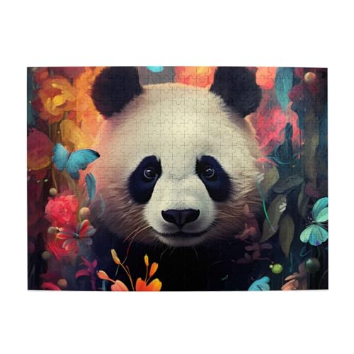 500ピース パンダジグソーパズル 家族で楽しむ ギフトに