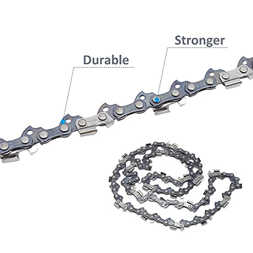 2Packs 14-Inch Chainsaw Chain Replacement For Portland Harbor Freight 64497 64498 3/8" Lp 050" 52Dl #TOP3