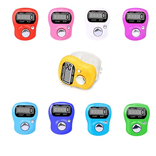  9 pcs Compteur de Doigts Compteur électronique...