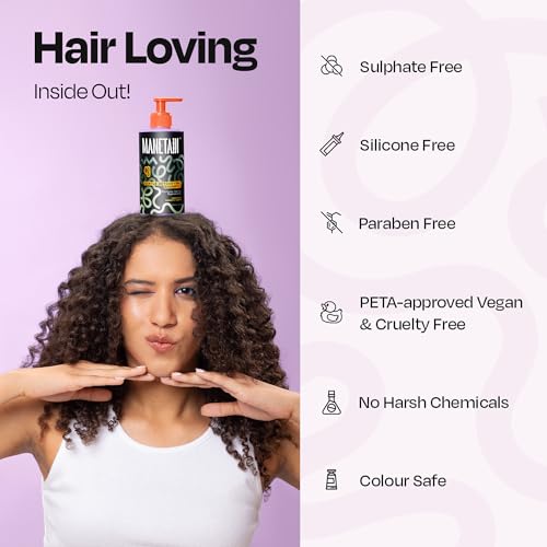 Image of MANETAIN Gentle Detoxifying Shampoo 237ml - Deep Cleansing for Oily Scalp & Fine Hair