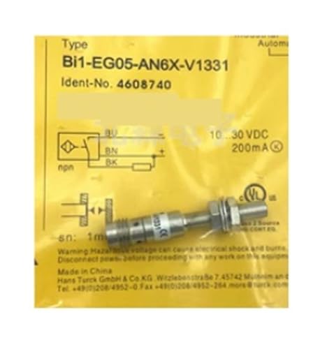Bi1-EG05-AP6X-V1331 capteur de proximité inductif M5 de précision pour automatisme