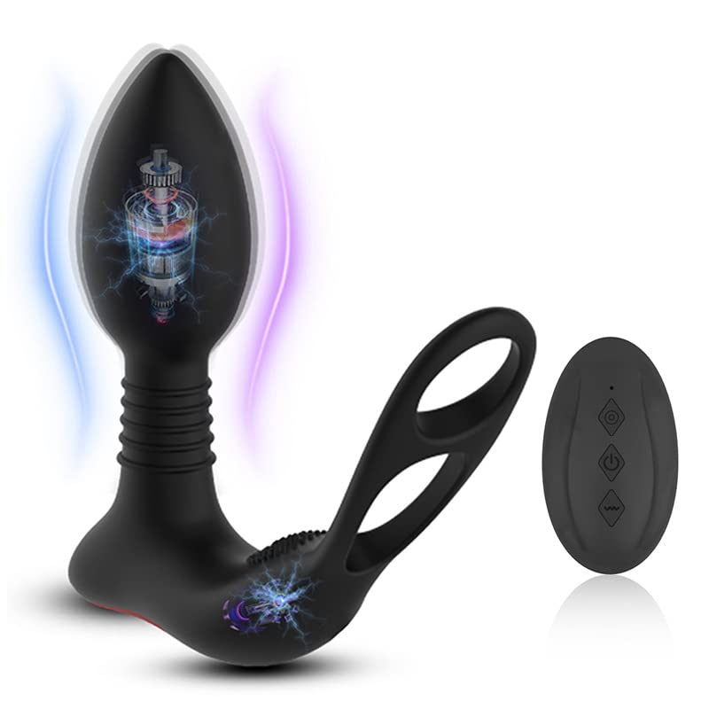 Prostate Massager Man Gôdé 10 Vibration Modes & Telescopic, Plùg for Pleasure, Woman, Sextoys for Women, Nalé Plüg Vîbrânt Stimulating Prostate Massager