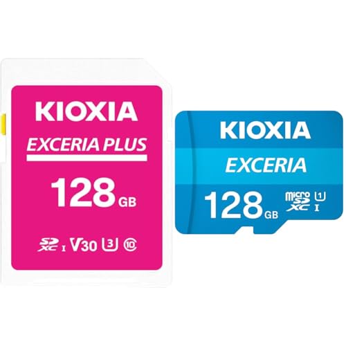 yZbgzKIOXIA(LINVA) Ń y{zSDJ[h 128GB EXCERIA PLUS UHS-I U3 V30 Class10 SDXC őǏox100MB/s ő发60MB/s 4KΉ T|[gKi [J[