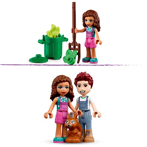Image of LEGO 41707 Friends The Tree Planter Truck Car Construction Toy with Animal Figurines, Gardening for Girls and Boys Aged 6+